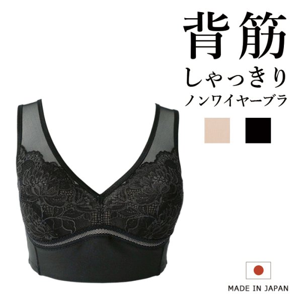 画像1: 背筋しゃっきりブラ (1)