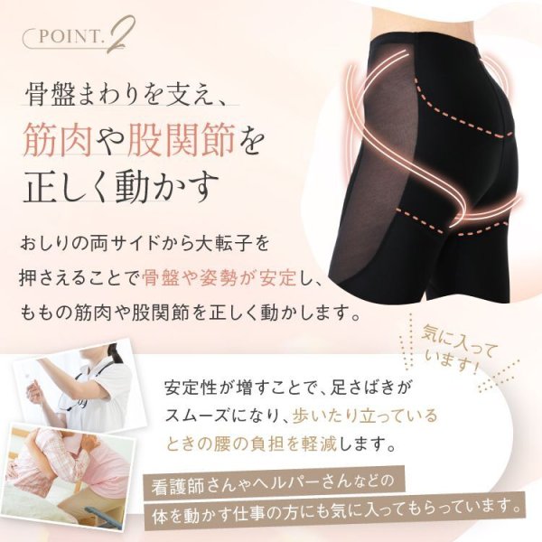 画像10: 【2024新商品】Ｏ脚改善防止計画 スパイラルレギンス (10)